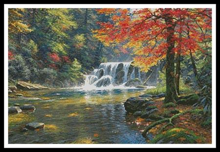 Tranquil Falls - Artecy Cross Stitch