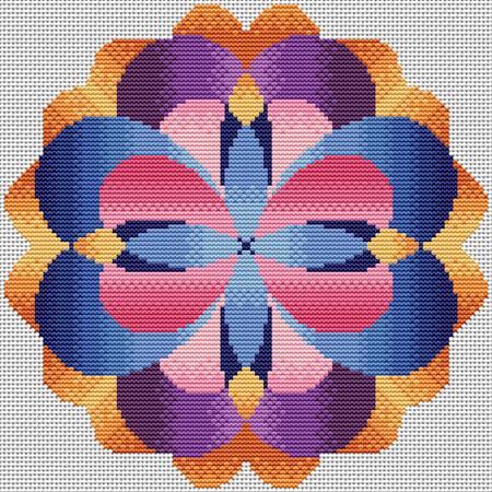 Heart Mandala - Artists Alley