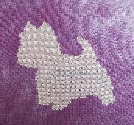 Dog Silhouette: Westie - Stitchnmomma