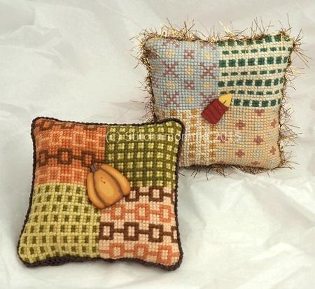 Patchwork Pincushion: November / December - Stitchnmomma
