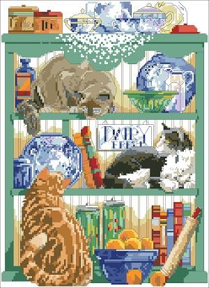 Cats In The Kitchen - Kooler Design Studio