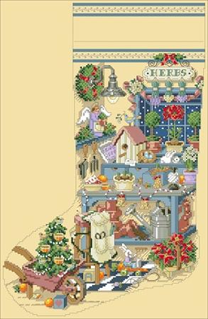 Gardener's Delight Heirloom Stocking - Kooler Design Studio