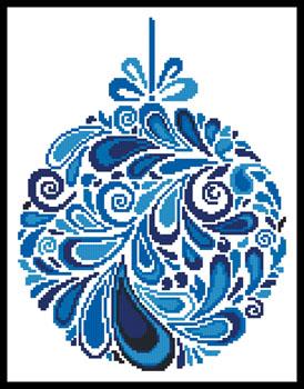Colourful Christmas Bauble 4 - Artecy Cross Stitch