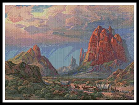 Monument Valley - Artecy Cross Stitch