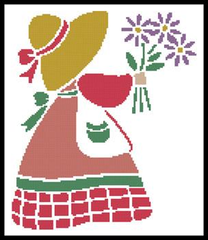 Sunbonnet Sue 1 - Artecy Cross Stitch