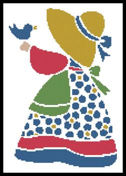 Sunbonnet Sue 4 - Artecy Cross Stitch