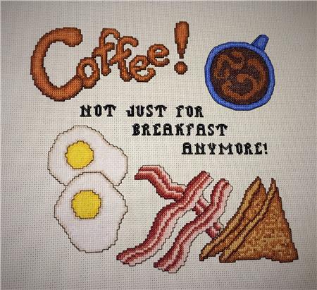 Breakfast Coffee - Rogue Stitchery