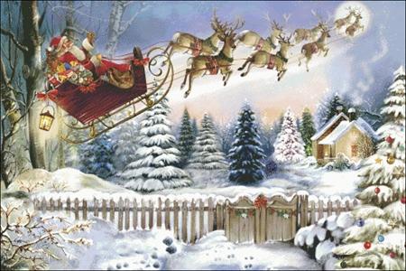 Christmas Eve Flight - Charting Creations