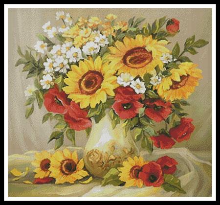 Flowers Of Summer - Artecy Cross Stitch