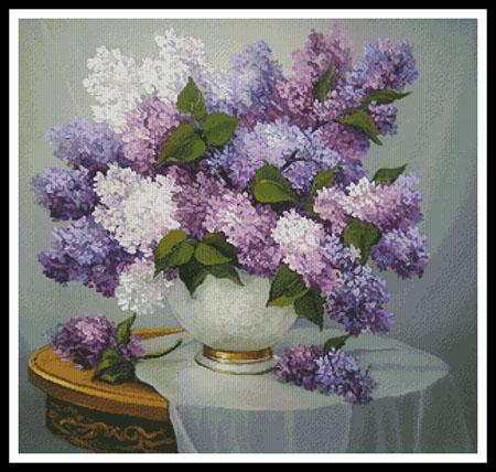 Lilac Romance - Artecy Cross Stitch
