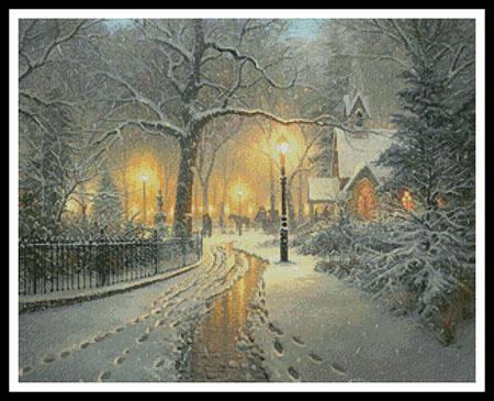 Winter Chapel - Artecy Cross Stitch