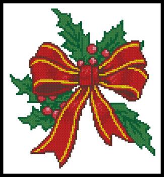 Christmas Bow - Artecy Cross Stitch