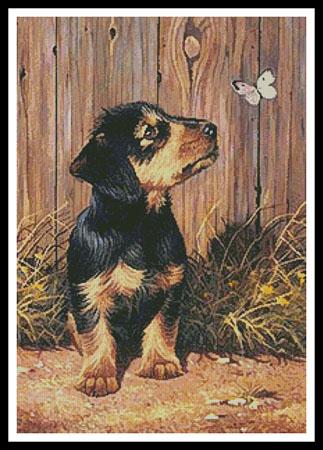 Dachshund Puppy - Artecy Cross Stitch