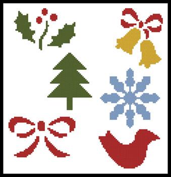 Little Christmas Motifs 2 - Artecy Cross Stitch