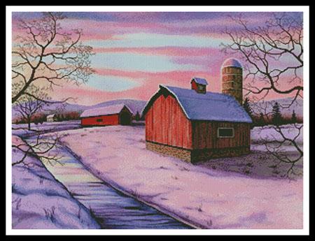 Winter In New England - Artecy Cross Stitch