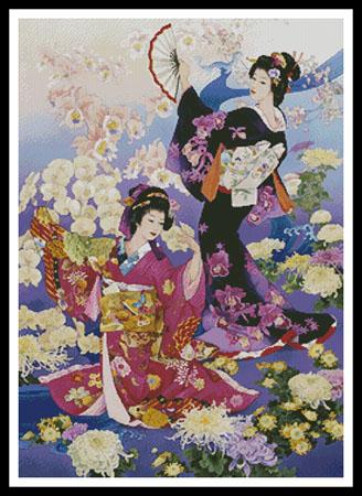 Ran Kiku - Artecy Cross Stitch