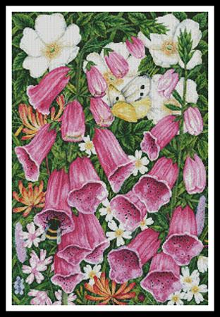 Foxgloves - Artecy Cross Stitch