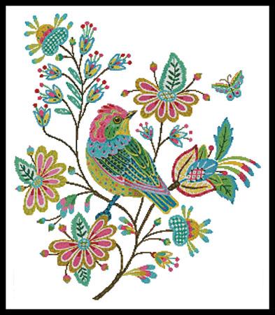 Stitchbird Titmouse - Artecy Cross Stitch