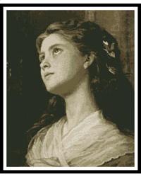 Portrait Young Girl - Artecy Cross Stitch