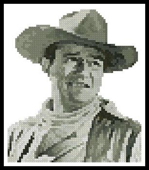 Mini John Wayne - Artecy Cross Stitch