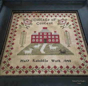 Mary Ratcliffe 1848 Reproduction - Scattered Seed Samplers