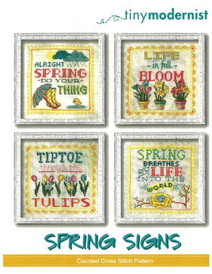 Spring Signs - Tiny Modernist Inc