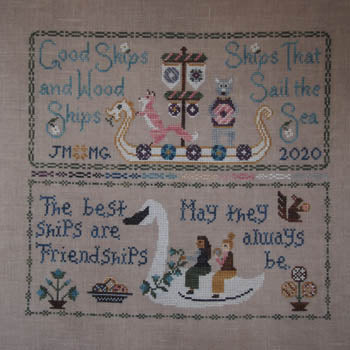 Friendship Sampler - Bendy Stitchy Designs