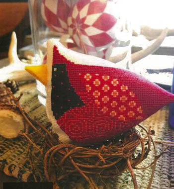 Red Bird - Amy Bruecken Designs