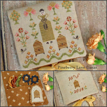 In Full Bloom Sewing Pocket & Pinkeep - Pineberry Lane