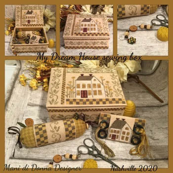 My Dream House Sewing Box - Mani Di Donna