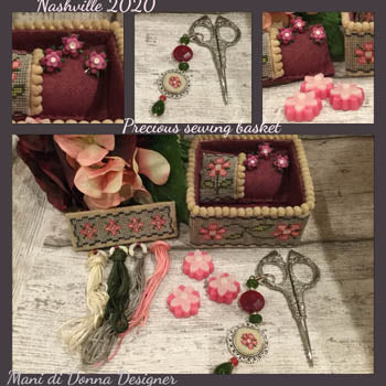 Precious Sewing Basket - Mani Di Donna