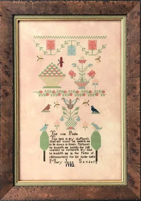 Mary Jane Sanders 1732 - Queenstown Sampler Designs
