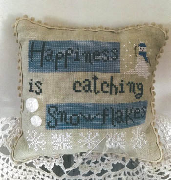 Happiness With Snowflakes - Romy's Creations