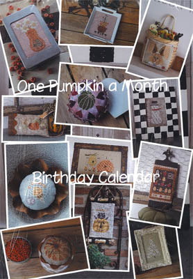 One Pumpkin A Day Birthday Calendar - Thistles
