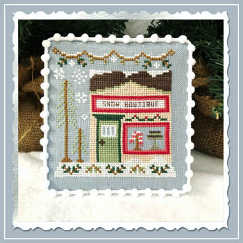 Snow Village 7 - Snow Boutique - Country Cottage Needleworks
