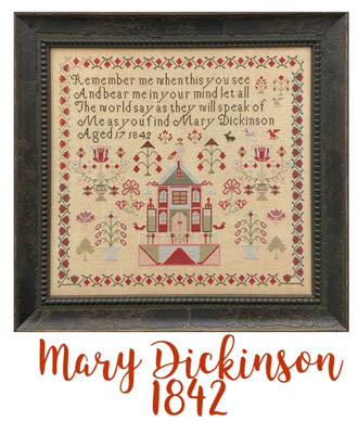 Miss Mary Dickinson 1842 - Just Stitching Along