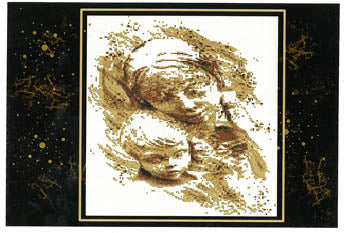 Mother And Child, Golden Design Series - Ronnie Rowe Designs