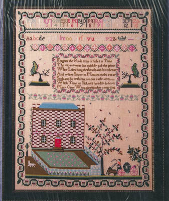 Mary Otter 1792 Sampler Reproduction - Gentle Pursuit Designs