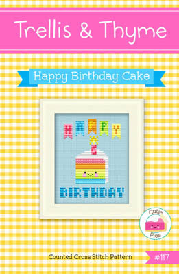 Happy Birthday Cake - Trellis & Thyme