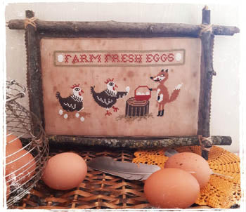 Farm Fresh Eggs - Fairy Wool In The Wood