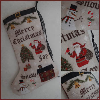 Christmas Stocking - Fairy Wool In The Wood