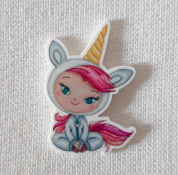 Lili The Unicorn Magnet - Les Petites Croix De Lucie