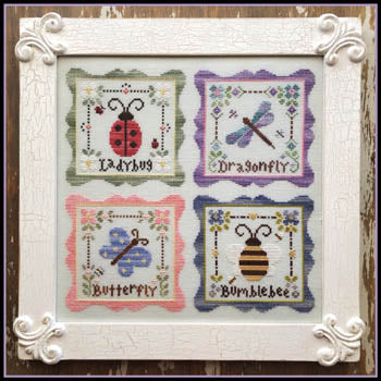 Garden Party Chart Pack - Country Cottage Needleworks