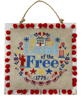 Land Of The Free Wreath - Tiny Modernist Inc