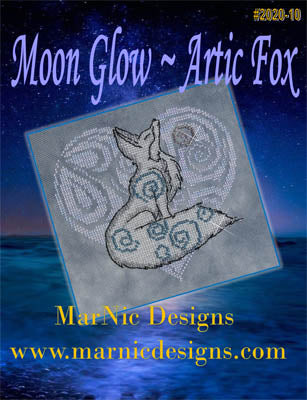 Moon Glow: Arctic Fox - MarNic Designs