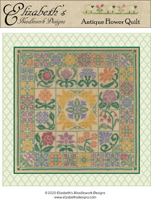 Antique Flower Quilt - Elizabeth's Designs
