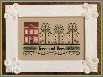 Trees And Bees - Country Cottage Needleworks