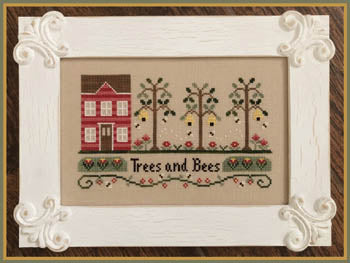 Trees And Bees - Country Cottage Needleworks