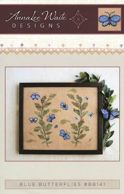 Blue Butterflies - Annalee Waite Designs