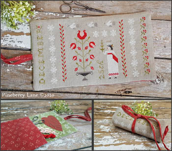 Christmastime Sewing Roll - Pineberry Lane